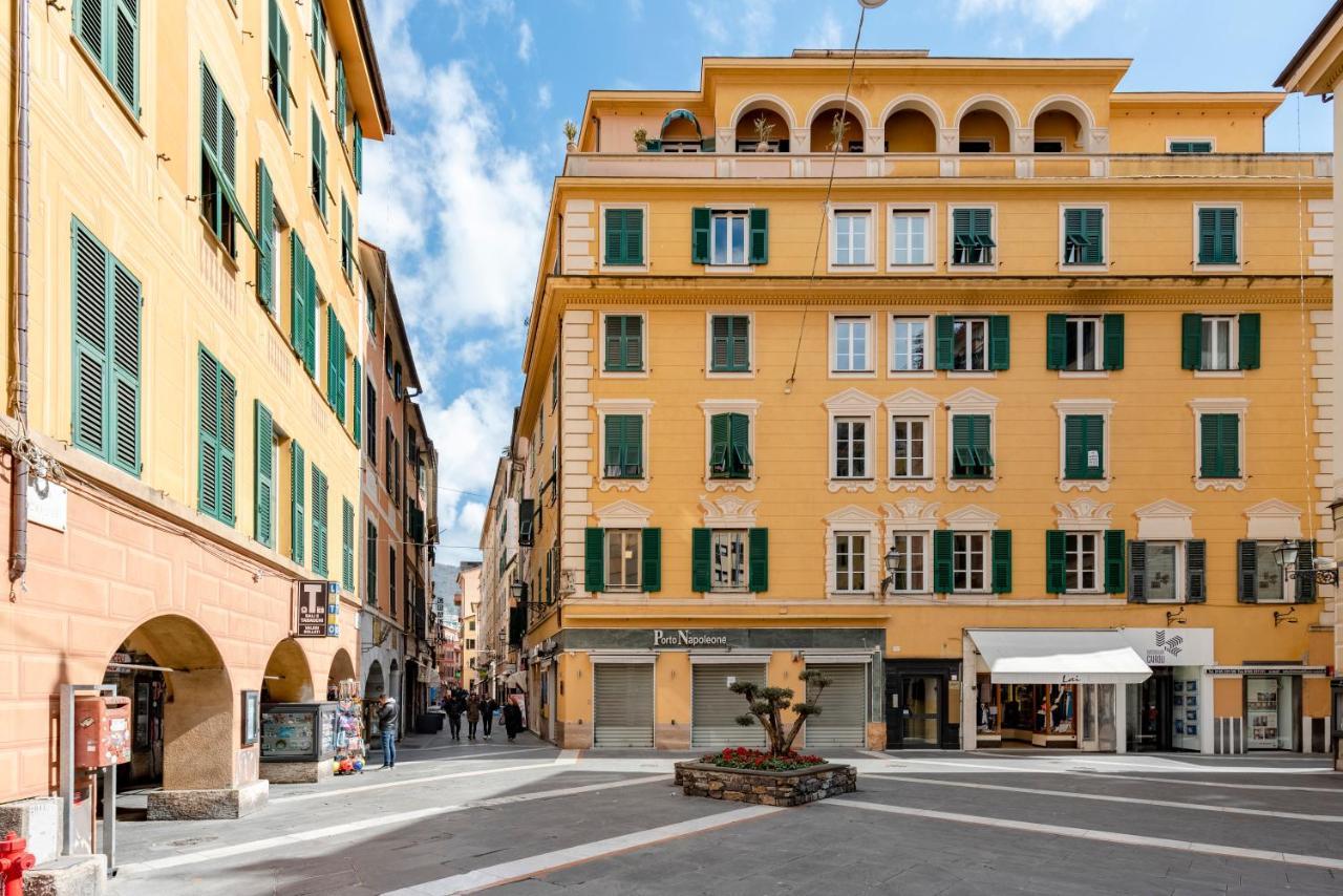 Cavour 9 Apartment 2B 2B 100Mq With Private Garage, In Center Of Rapallo, Wifi, Air Conditioned 외부 사진