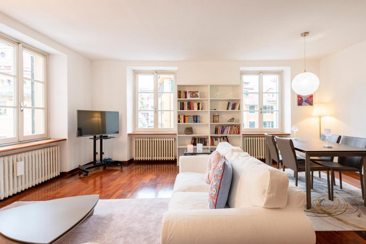 Cavour 9 Apartment 2B 2B 100Mq With Private Garage, In Center Of Rapallo, Wifi, Air Conditioned 외부 사진